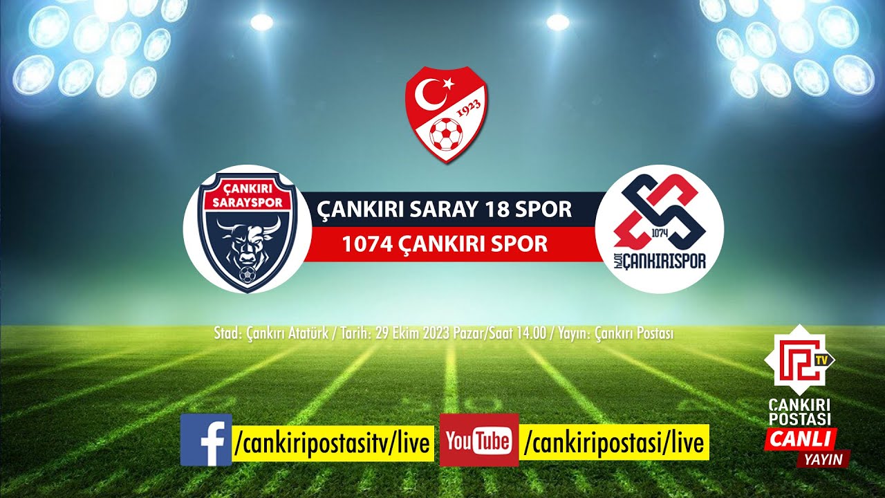🔴 Çankırı Sarayspor - 1074 Çankırıspor | CANLI 📡