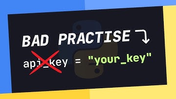 "Avoid THIS Bad Practise In Python": An Introduction to .env Files