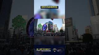 Geospatial Creator and SPACE INVADERS at Google IO 2023 #AR #GoogleMaps #Shorts