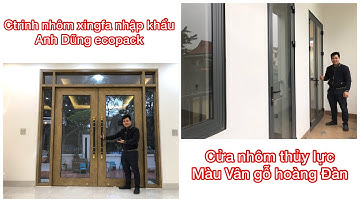 Công trình nhôm xingfa nhập khẩu tem đỏ quảng đông mái Nhật | Nhôm xingfa nhập khẩu tem đỏ | xingfa