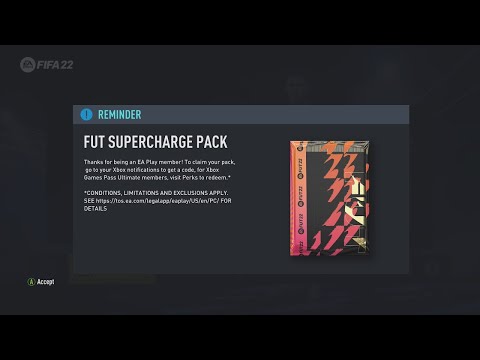 Idle Sloth💙💛 on X: New Gamepass Perk  FIFA 23 EA Play FUT Supercharge  Pack Give your Ultimate Team™ a boost with the EA Play FUT Supercharge  Pack, featuring FUT content to