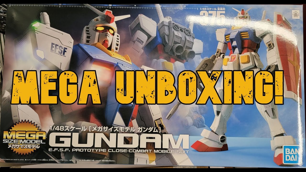 Mega Size Model RX-78-2 Gundam 1/48