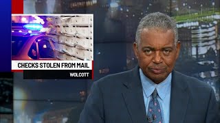 Checks mailed to post office in Wolcott may have been stolen police say