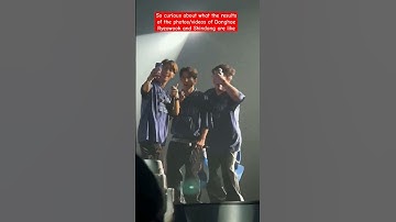 So curious about what the results of the photos/videos of Donghae Ryeowook and Shindong are like