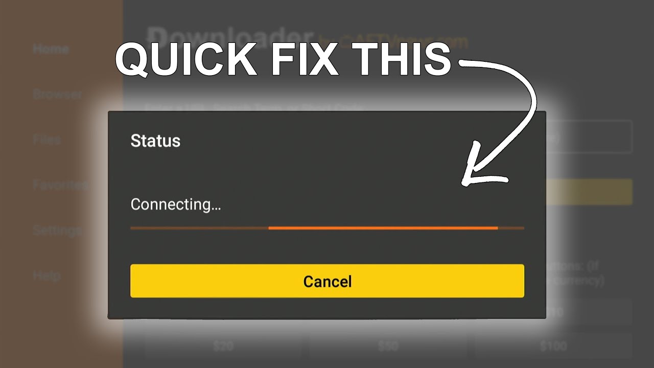 Downloader Connection Error Downloader: Connecting Error - YouTube