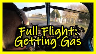 Out of Gas: Full Flight || KJQF KVUJ || Piper Cherokee 140