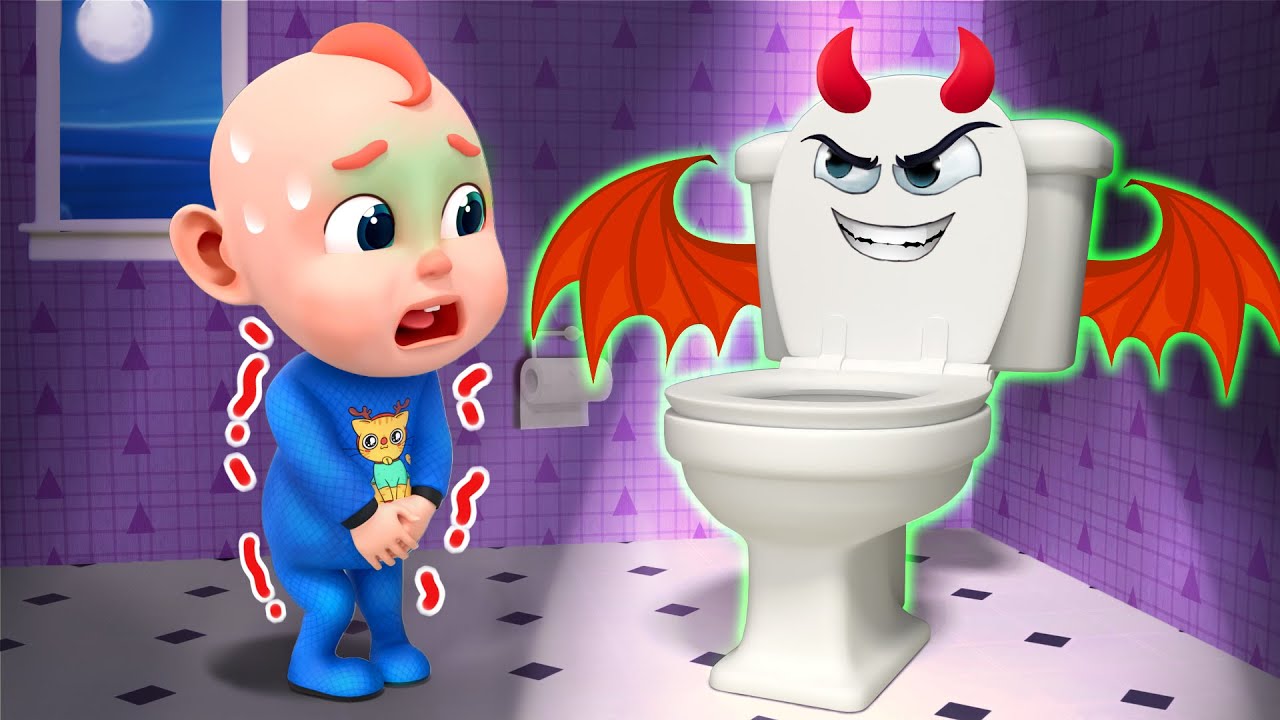 Bayi Belajar ke Toilet Sendiri 🚽 | Lagu Latihan Buang Air Kecil | Bahasa Indonesia - Rosoo