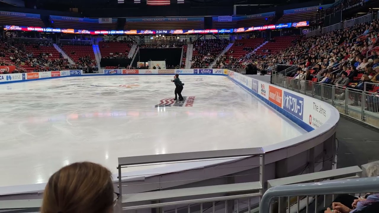 Oona and Gage Brown - Jump Around RD - Skate America 2025 - 11.15.25