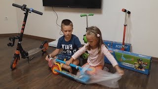 Обзор самокатов двухколесных и трехколесных KMS Scooter Щенячий патруль из Детского Мира Обзор самокатов двухколесных и трехколесных KMS Scooter Щенячий патруль из Детского Мира