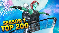 TOP 200 BEST MOMENTS OF SEASON 1 - FORTNITE (Fails and Funny Moments)