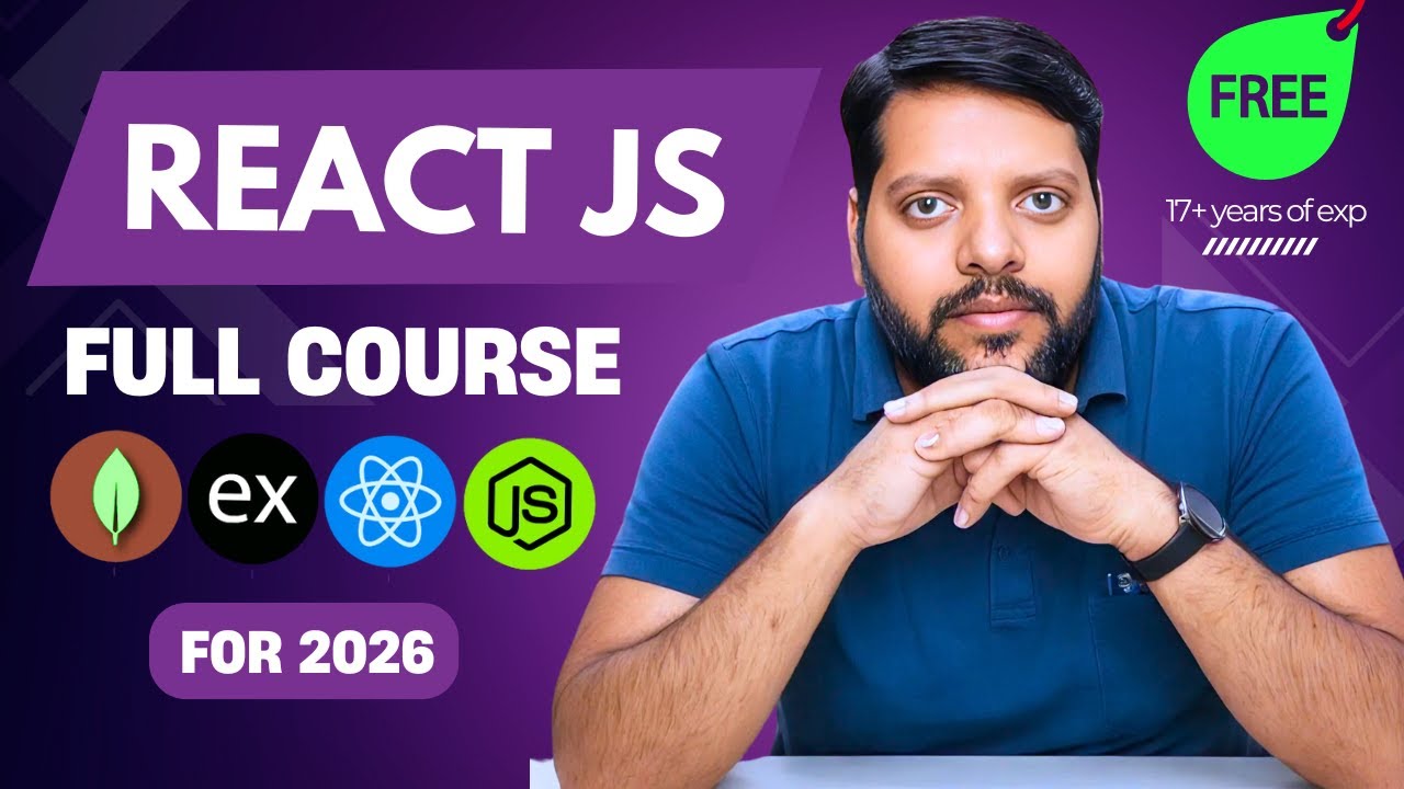 React JS Full Course | Beginner to Advanced
