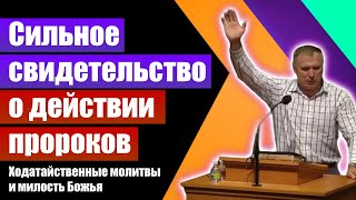 Свидетельство о действии пророков (ходатайственные молитвы и милость Божья). Проповеди христианские