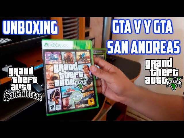 Grand Theft Auto: San Andreas\GTA San Andreas - Xbox 360 - UNBOXING 