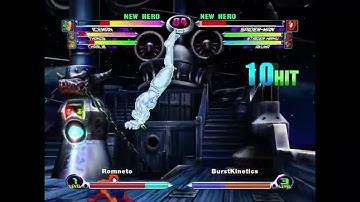 MvC2: Khaos - Spiderman + Strider B Vortex 100% Sequence .:1.10.23:.