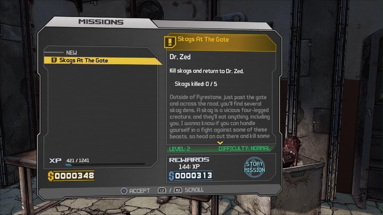 Borderlands Skags at the gate (Part 1) - YouTube