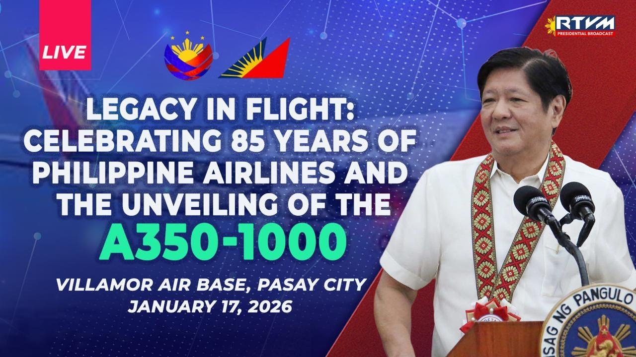 Legacy in Flight: Celebrating 85 Years of PAL & Unveiling of the A350-1000Pasay City / Jan. 17, 2026