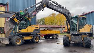 Köp Grävmaskin Volvo EW140C på Klaravik