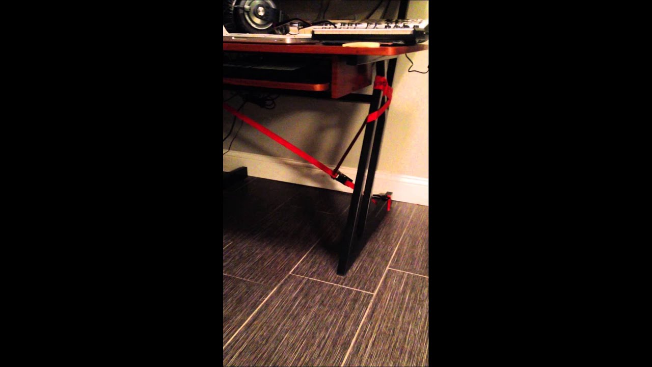 On Stage Studio Desk Racking Stabilization Remedy Youtube