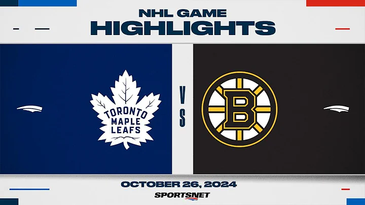 NHL Highlights | Maple Leafs vs. Bruins - October 26, 2024