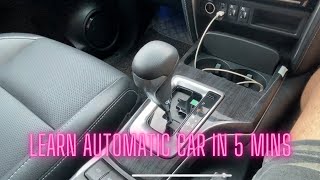 How to drive automatic car |toyota fortuner AT