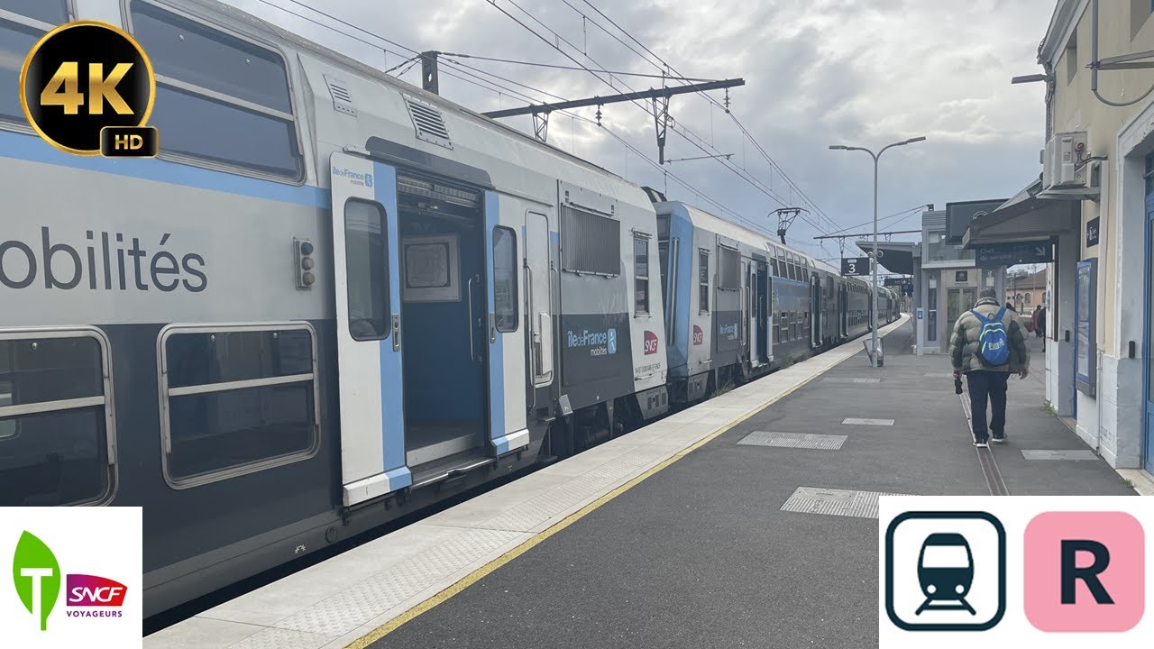 Transilien R | Trajet exceptionnel en Z20500 de Paris Gare de Lyon à Montereau