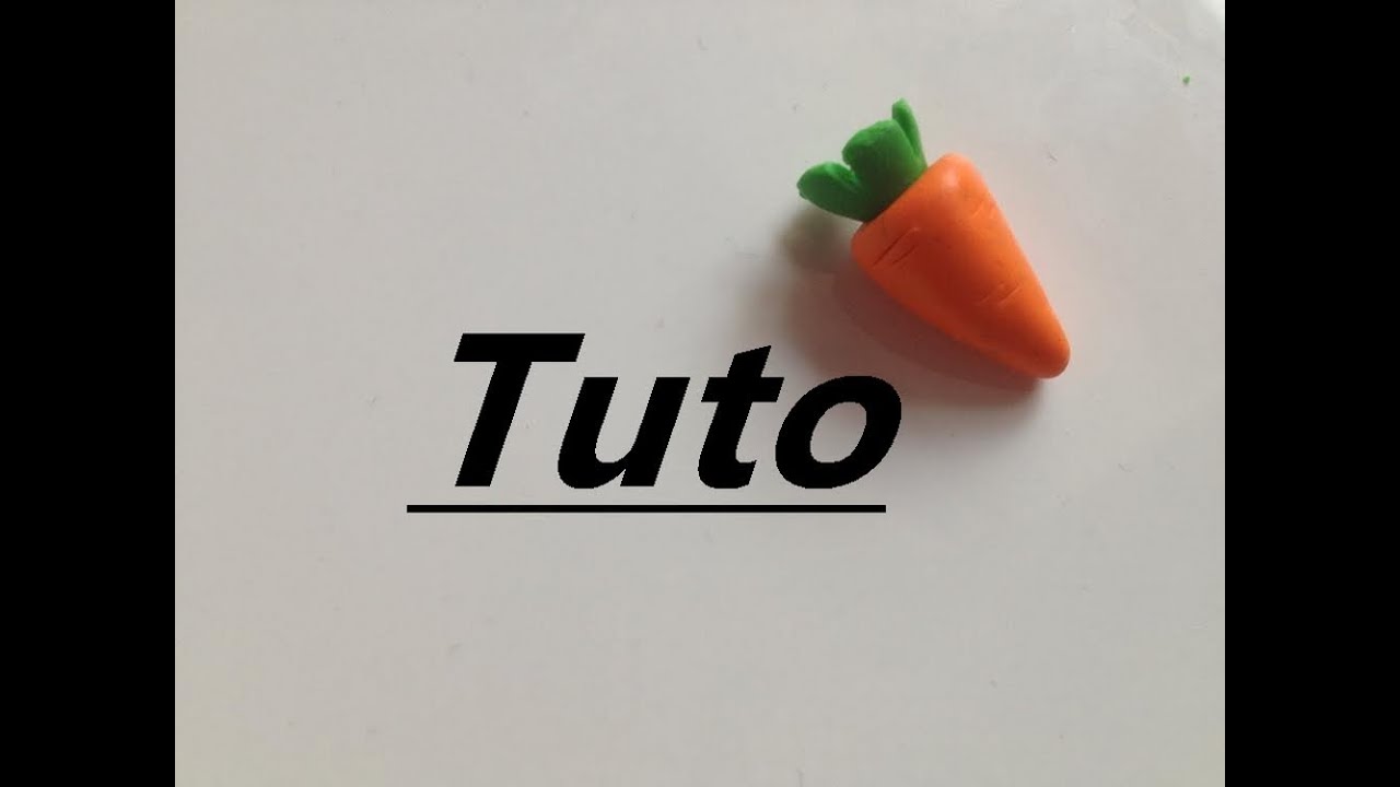 Tuto Fimo - Carotte - YouTube