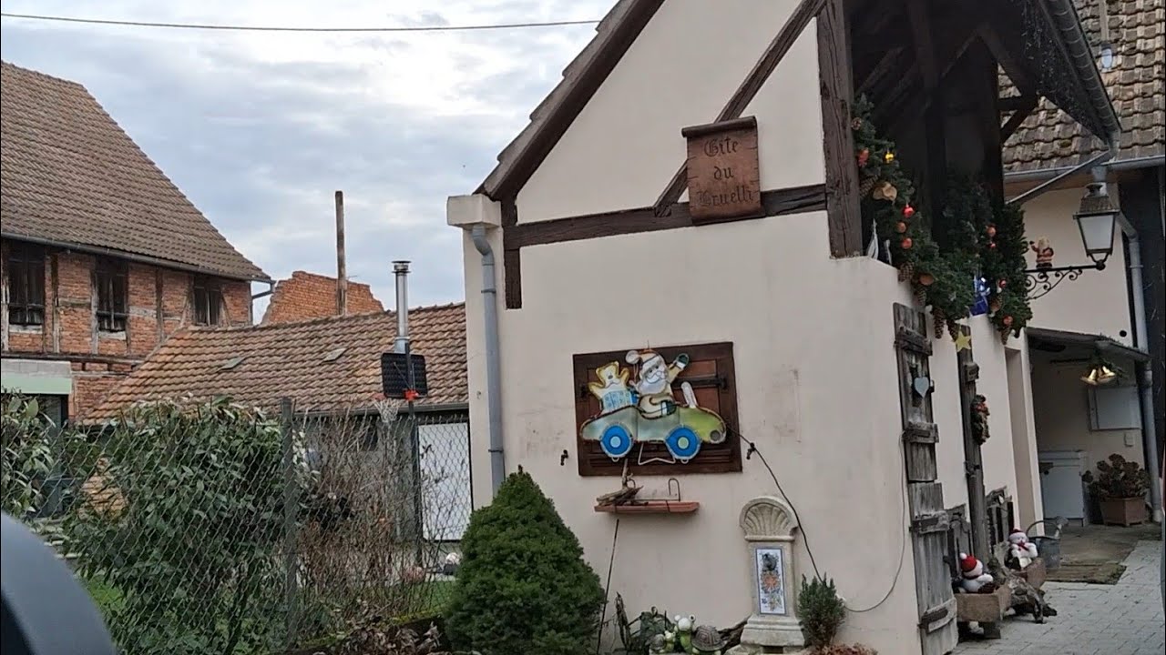 👟 🏘 2) My way back home (Alsace-France)// 2) Mein Weg nach Hause (Elsaß)// 2) Vers chez moi (dép.67)