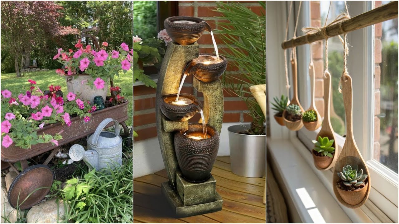 Small home garden design pictures Simple home garden design Village Home garden design