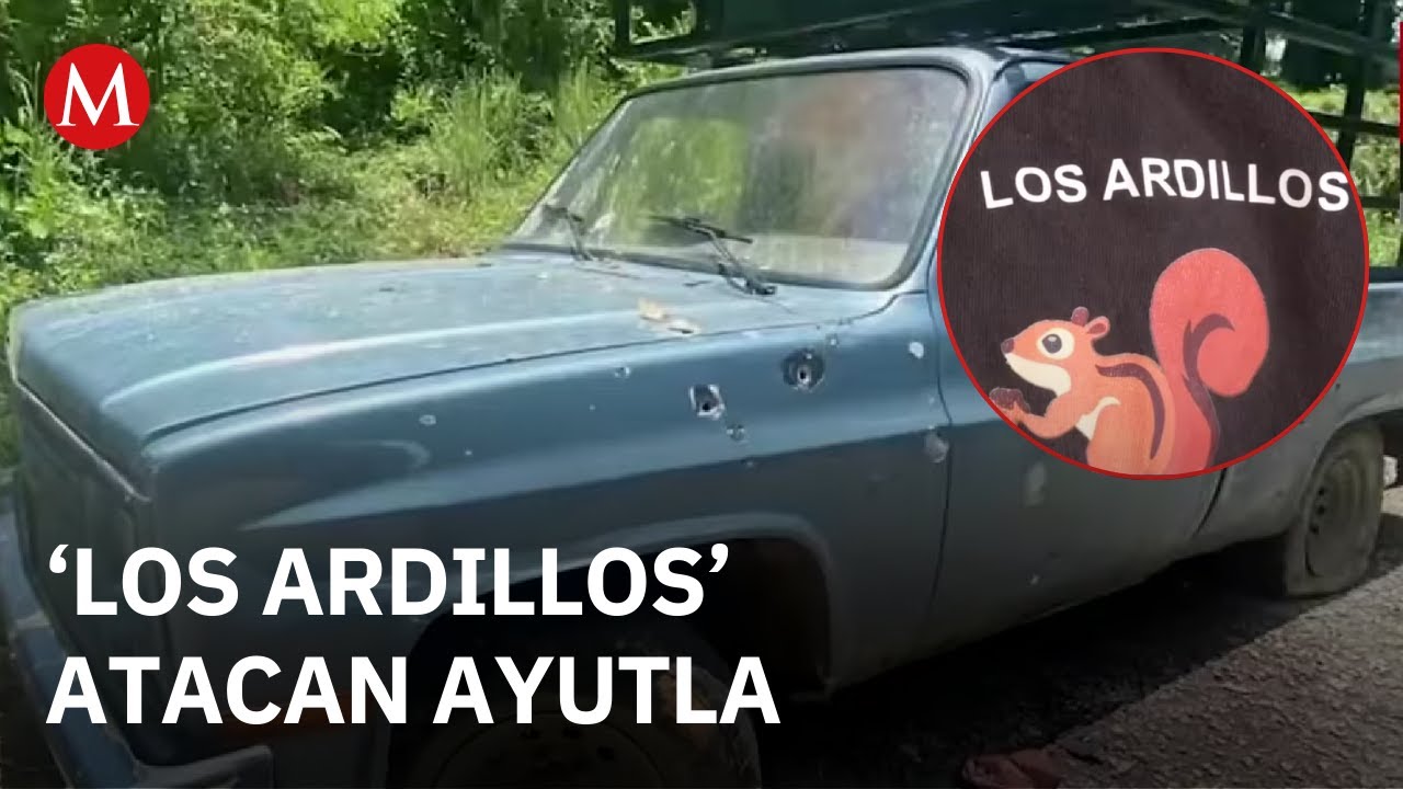 Policías comunitarios de Ayutla piden a Sheinbaum portar armas contra Los Ardillos