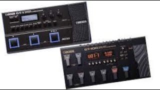 FOR GT-1/GT-10/GT-100 GUITAR PROCESSOR OPERATING TIPS & ALSO SOME MODERN GUITAR TECHNIQUES