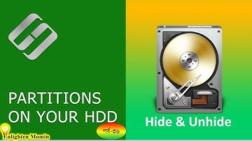 Basic computer bangla part 36 How to hide and unhide your hard disk partition in your computer.