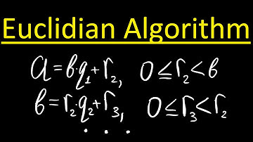Greatest Common Divisor, GCD. Eulcidian Algorithm (part 1) | Theory of Divisibility | Number Theory