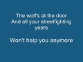 keane - Wolf at the door - Lyrics