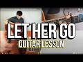 How To Play Let Her Go - Passenger - Tutorial & Tabs / Guitar Lesson
