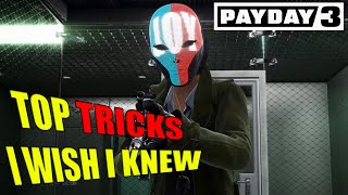 10 TIPS AND TRICKS in PAYDAY 3