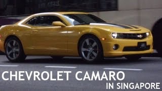 The Sultan Of Johor's Chevrolet Camaro SS In Singapore