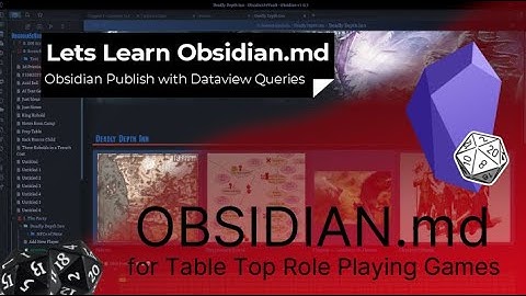 Obsidian publiceren met Dataview
