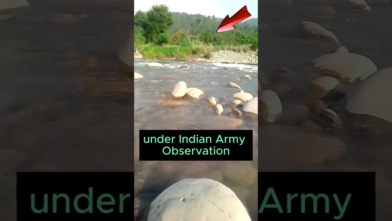 Poonch river line of control LOC