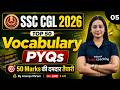 SSC CGL 2026 | SSC CGL Vocabulary PYQ - Part 5 | SSC CGL English Classes 2026 | by Ananya Mam