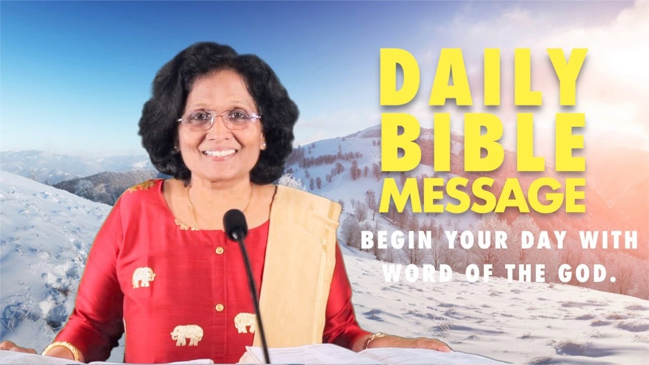Thumbnail for Daily Bible Message 30 12 2023 | Psalms కీర్తనల గ్రంథము 123 : 1