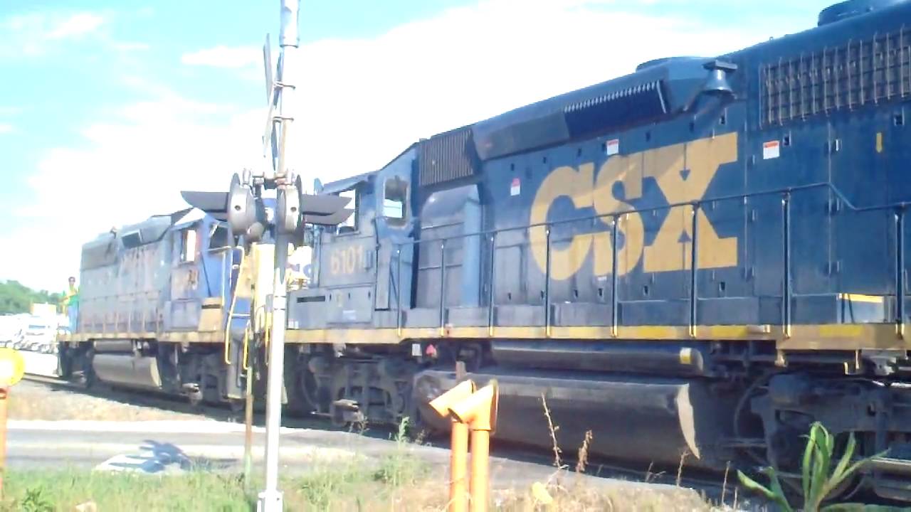 CSX 879 local part 1 - YouTube