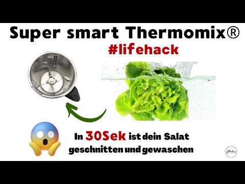 Mit dieser Thermomix® Funktion wirst du den Salat nie wieder schnippeln müssen￼ !!