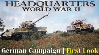 Headquarters: World War II | First Look | New Game | German Campaign | Part 1 screenshot 4