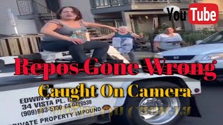 Repos Gone Wrong Caught On Camera | Towing Gone Wrong