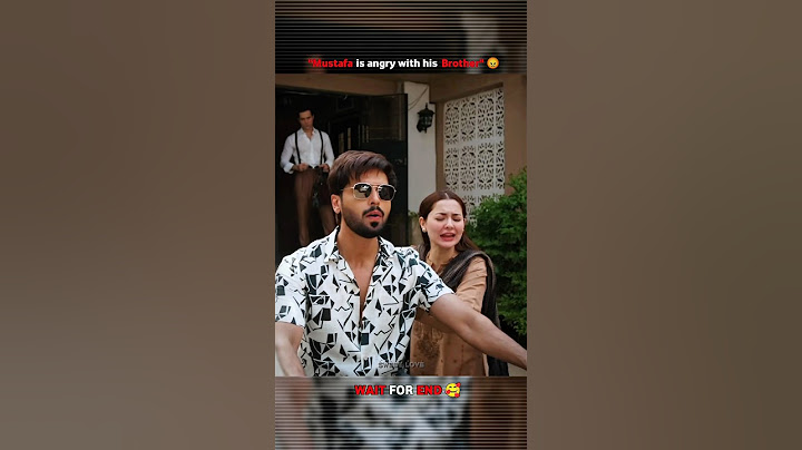 Kabhi Main Kabhi Tum 💖 Mustafa is angry with his Brother Romantic Episode 🥰 #pakistanidrama #shorts