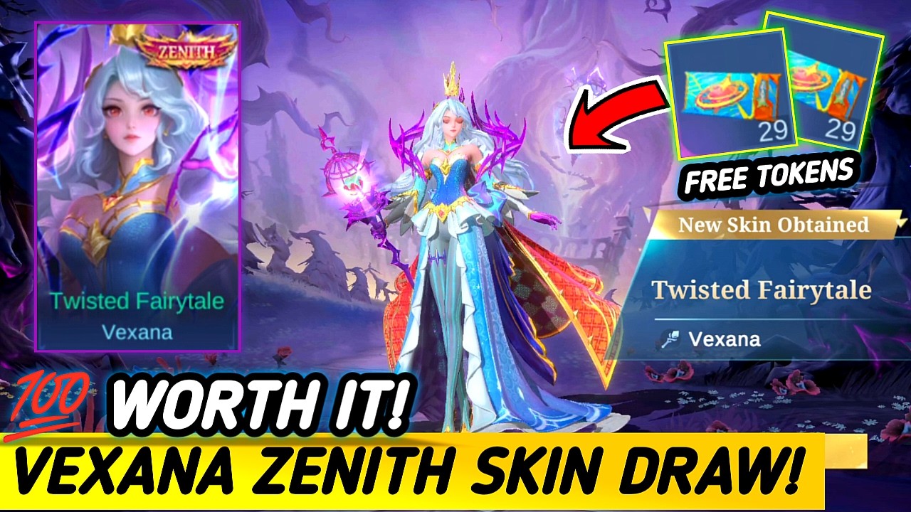 FREE DRAW TOKENS! HOW MUCH VEXANA ZENITH 'TWISTED FAIRYTALE' IN