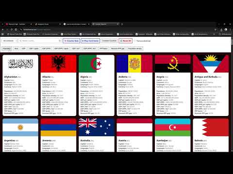 Country Explorer Tool Demo | rameshverse.com