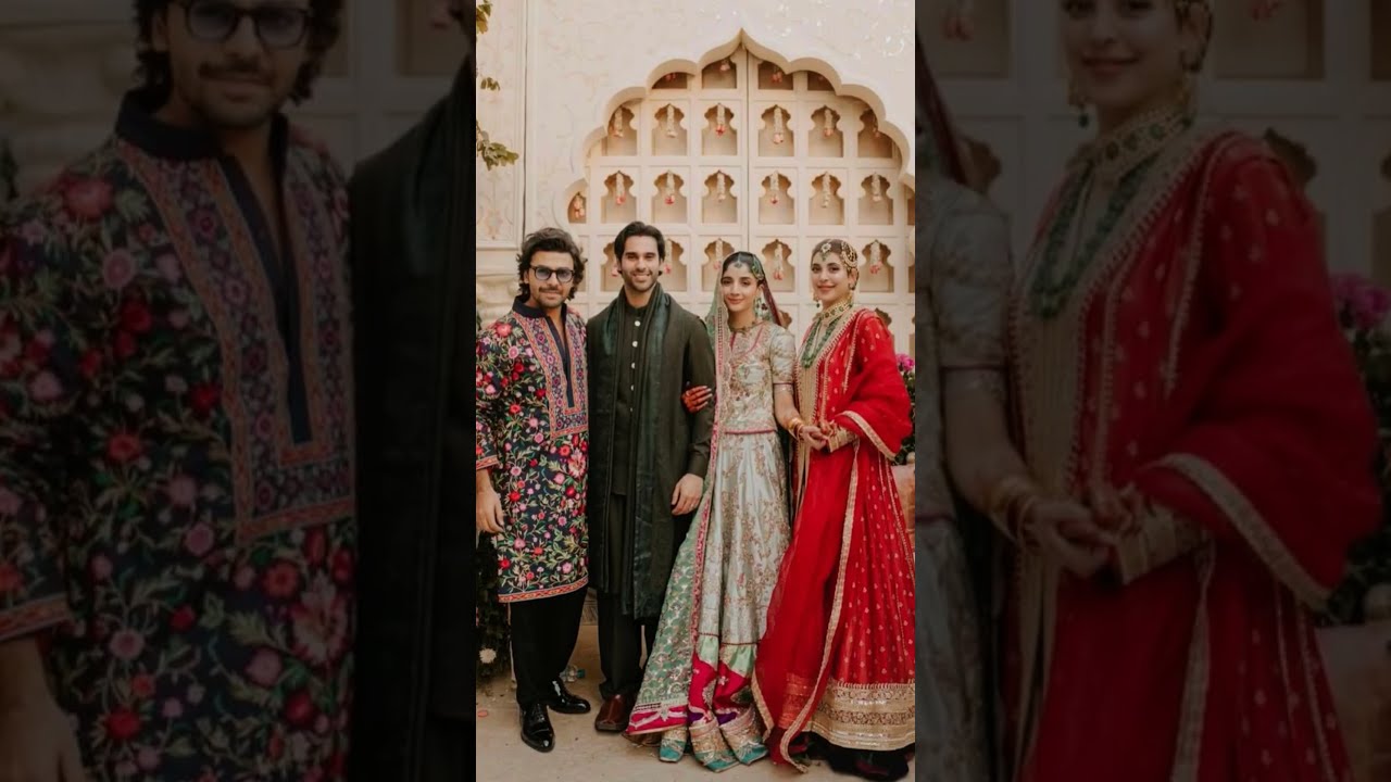 Pakistani Actress Urwa And Marwa Wedding Pictures Trending