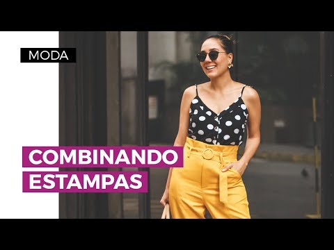 Como combinar estampas | Camila Gaio