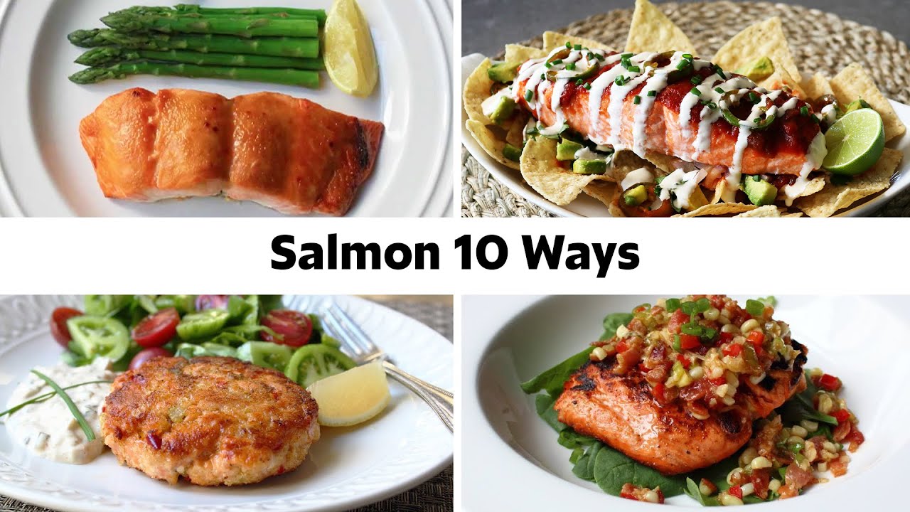 10 Easy Salmon Recipes | Baked, Broiled, Quick Cured & More! | Food Wishes